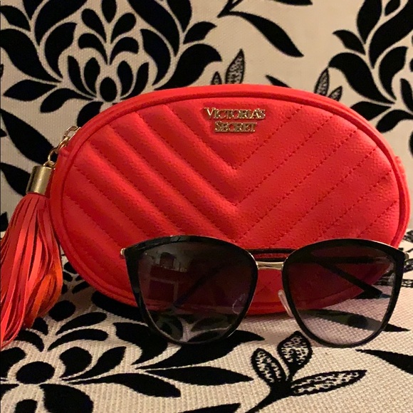 Victoria's Secret Handbags - V quilt oval city belt bag NWT